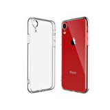 Apple iPhone XR 6.1 Kılıf Şeffaf İnce Esnek Silikon Kılıf Zipax-Süper
