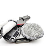 Dyson V7 V8 V10 V11 V15 Şarjlı Süpürgeler ile Uyumlu  Motorlu MOP Temizleme Başlığı ve Çıkarılabilir Damlatmalı Su Haznesi