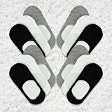 Airsocks 12 Li Dikişsiz Yıkamalı Karışık Renk Babet Çorap
