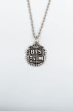 Minimal BTS Army Gümüş Kaplama Düz Zincir Kolye