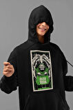 Marvel Karakter Baskılı Unisex Oversize Doctor Doom Hoodie