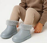 Çocuk Kışlık Kar Yağmur Botu– Su Geçirmez, Peluş Astarlı, EVA  W10290-225 Tokio Borreguito Modeli