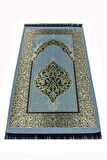 Ekonomik Osmanlı Tafta Seccade - 0150 - Mavi