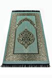Ekonomik Osmanlı Tafta Seccade - 0150 - Yeşil