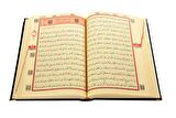 Anneler Günü Hediyesi Kadife Kaplı Kuranı Kerim - Sade Arapça - Cami Boy - Siyah