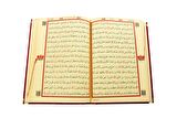 Anneler Günü Hediyesi Kadife Kaplı Kuranı Kerim - Sade Arapça - Cami Boy - Bordo