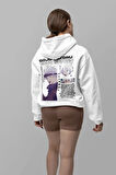 Anime Karakter Gojo Satoru Baskılı Unisex Oversize Jujutsu Kaisen Hoodie