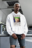 Wanted Roronoa Zoro Baskılı Unisex Oversize Anime Hoodie