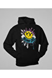 Blink-182 Baskılı Unisex Oversize Hoodie