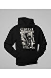 Nirvana Kurt Cobain 1982-94 Baskılı Unisex Oversize Rock Metal Hoodie