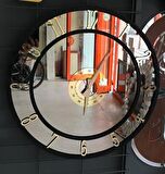 Elite Rakamlı Ayna Saat 50 Cm (orta Boy) Bronz Ayna Gold Rakam