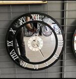 Elite Roma Rakamlı Ayna Saat 50 Cm (orta Boy) Füme