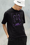 Black Sabbath Baskılı Unisex Oversize Tişört