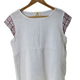 Süper Hafif %100 Pamuk 2 katlı Müslin | Şort - Tişört | İkili Takım | Pijama | Gots Sertifikalı