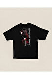 Morales Miles Spider-Man Baskılı Unisex Oversize Marvel Tişört