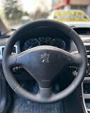 Peugeot 307 Araca Özel Direksiyon Kılıfı (Noktalı Mat Siyah)