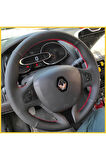 Renault Clio 4 Faz 1 2014-2017 Araca Özel Direksiyon Kılıfı (ARACINIZIN DİREKSİYONUYLA TEYİT EDİNİZ)