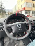 Volkswagen Passat B5 Araca Özel Direksiyon Kılıfı (Noktalı Karbon Yüzüklü)