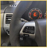 Toyota Corolla 2011-2012 Tam Uyumlu Direksiyon Kılıfı (Derisi Sökülmeden Yapılması Gerekiyor)