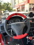 Hyundai Accent Era (Nokta Kırmızı Deri Siyah Yüzük )