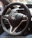 Honda Civic FD6 Araca Özel Direksiyon Kılıfı (Noktalı Gri)