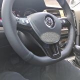 Volkswagen golf 7 uyumlu direksiyon kılıfı (noktalı düz)