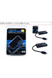 USB 3.0 HUB C (1*3.0 AND 3*2.0) Laptop Tablet Telefon TYPE-C Dönüştürücü