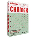 Chamex A4 Renkli Fotokopi Kağıdı 75 gr Açık Yeşil 500 Ad