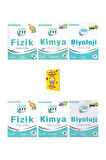 TYT - AYT Fizik Kimya ve Biyoloji Soru Kitabı 6lı Set