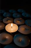 Tealight Mum 50 Li 4 Saat Yanan Buhurdanlık Parti Ve Özel Günler Için