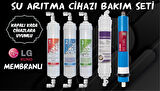 Ihlas Aura Cebilon Plus Uyumlu Su Arıtma Cihazı 12 Inç Inline 5'li Membranlı Filtre Seti