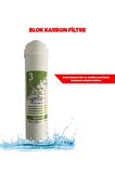 Ihlas Aura Cebilon Plus Uyumlu Su Arıtma Cihazı 12 Inç Inline 5'li Membranlı Filtre Seti