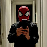 Takılabilen Spiderman 'Peter Parker' Maskesi - Mıknatıslı
