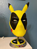 Takılabilir Deadpool 'Pikapool' Maskesi - Mıknatıslı