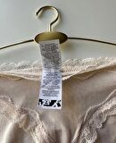 Arlet Kadın Pamuklu Dantelli Slip/Külot (Lila-Gül Kurusu- Krem)