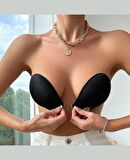 Intive Yapışkan Straplez Double Push-up El Cuplı Sırtsız Dekolte Sütyen-1326