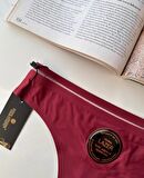 Orijinal Lazer Kesim Spandex Invisible Dikişsiz Transparan Detaylı Tanga- 2803