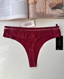 Orijinal Lazer Kesim Spandex Invisible Dikişsiz Transparan Detaylı Tanga- 2803