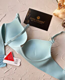 Intive Double Push-up Çift Destekli Balenli Lazer Kesim İz Yapmaz İthal Kaliteli Sütyen