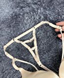 Cool Comfort Balensiz Push-up Yumuşak Dokulu Lazer Kesim Sütyen