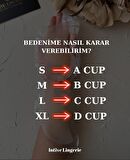 Intive Yeni Nesil V Aksesuar Detaylı Silikon Yapışkanlı Sırtsız Straplez Sütyen- 1315