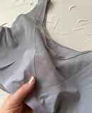 Isabel Tül Detaylı İthal Dikişsiz Balensiz İce-Silk Bralet-Spor Sütyeni -681