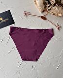 Lovely Kalp Aksesurlı Orijinal Lazer Kesim Dikişsiz İthal Külot/Slip-2810