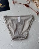Lucia Japon Style Arkası Tül Saten Kurdele Detaylı Cheeky Külot/Slip-2858