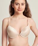 Le Jardin Valeria Biyeli Taşlı Mikro Push-up Arkası İp Detaylı Sütyen - 7007