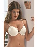 Le Jardin Valeria Biyeli Taşlı Mikro Push-up Arkası İp Detaylı Sütyen - 7007