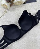 Le Jardin Marilyn Soft Cup Balenli Desteksiz Büyük Beden Sütyen -7015