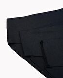 NBB Lazer Kesim Normal Bel 3'lü Paket Külot (Bordo, Ten, Siyah, Pudra)