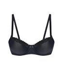 NBB Hafif Destekli Dantelli Balenli Soft Cup Klasik Kesim Sütyen- 3591