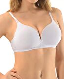 NBB Desteksiz Balensiz İnce Askılı Üçgen Sütyen/Bralet-3680